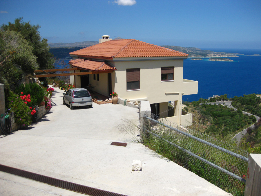 BL - 203 Aptera villa with unlimited sea views